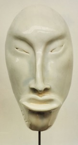 Masque ceramique - 1/1 - Collection privée France